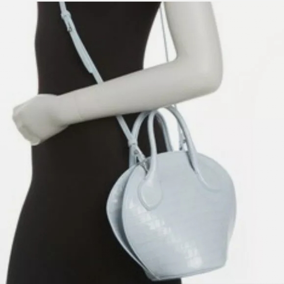 NWT Rebecca Minkoff Blue Dome Satchel Bag - Picture 3 of 7